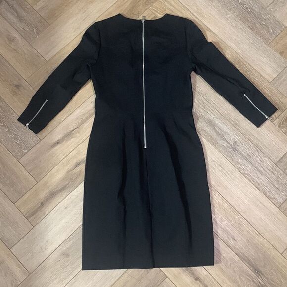 J.Crew Structured Knit Zip Knee Length Dress - Picture 5 of 7